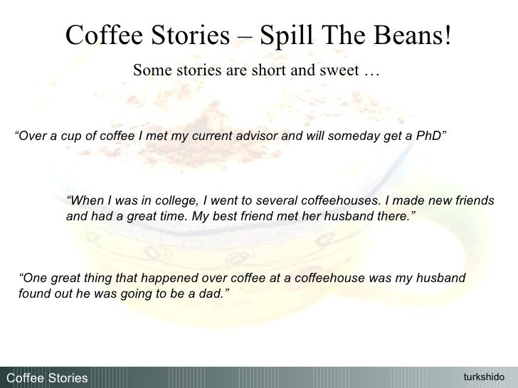 Coffee (a short story)